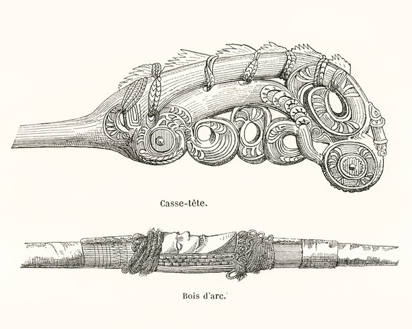 decorative motifs on weapons. 1888 edition Lornement Polychrome by Albert Racine 1825–1893. Print