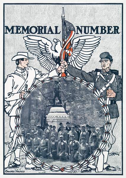 Memorial Number ca. 1890-1907 by Edward Penfield Print
