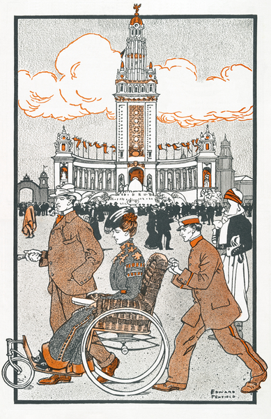 Pan-American Exposition 1901 by Edward Penfield Print