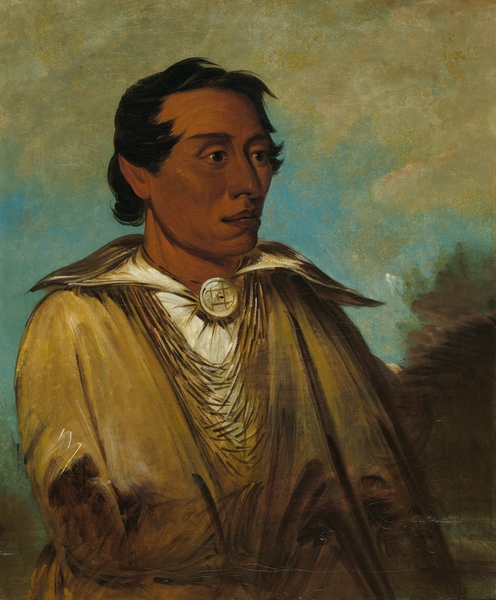 Kee-Án-Ne-Kuk Foremost Man Chief of The Tribe 1830 Print