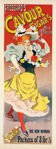 Frossard’s Cavour Cigars 1896 Posters by Georges Meunier Print