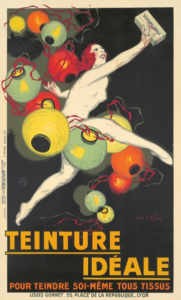 Teinture Idéale 1930 by Jean dYlen Poster Print