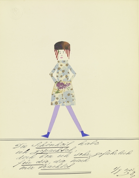 ‘Die Schönheit habe ich gepachtet …’ 1932  My Pictures Become Wilder and Wilder By John Elsas Print