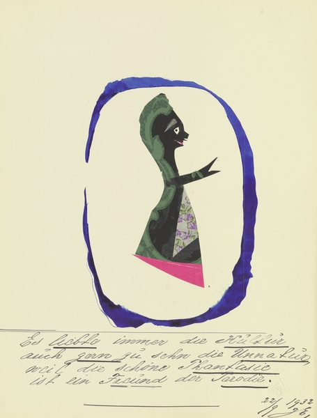 ‘Es liebte immer die Kultur …’ 1932  My Pictures Become Wilder and Wilder By John Elsas Print