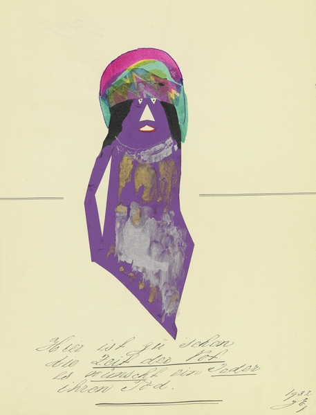 ‘Hier ist zu sehen die Zeit der Not …’ 1932  My Pictures Become Wilder and Wilder By John Elsas Print