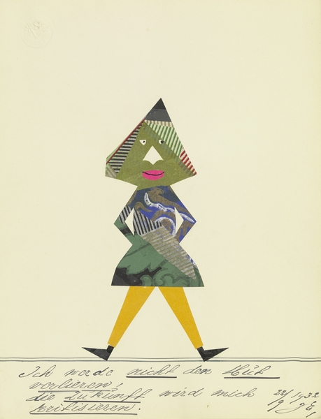 ‘Ich werde nicht den Mut verlieren …’ 1932  My Pictures Become Wilder and Wilder By John Elsas Print