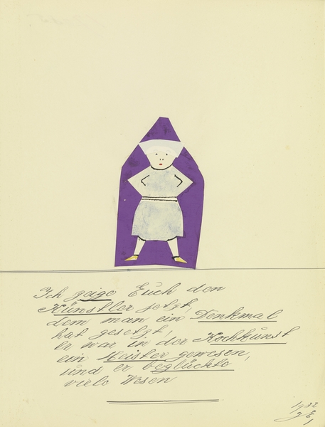 ‘Ich zeige Euch den Künstler jetzt …’ 1932  My Pictures Become Wilder and Wilder By John Elsas Print