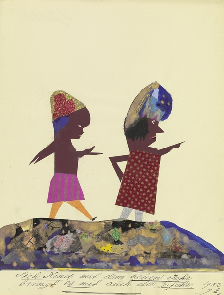 ‘Sieh Kind …’ 1932  My Pictures Become Wilder and Wilder By John Elsas Print