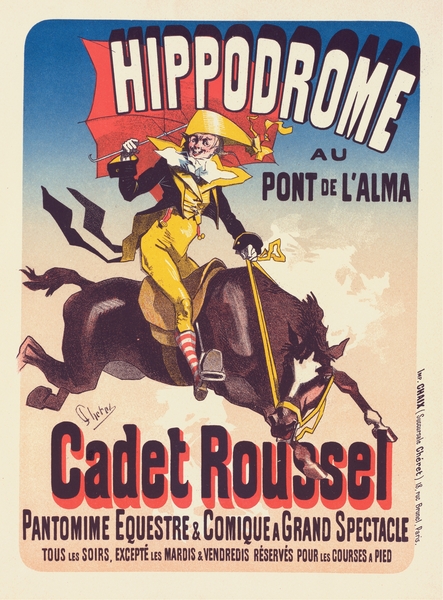 Cadet Roussel 1898 Poster by Jules Chéret Print