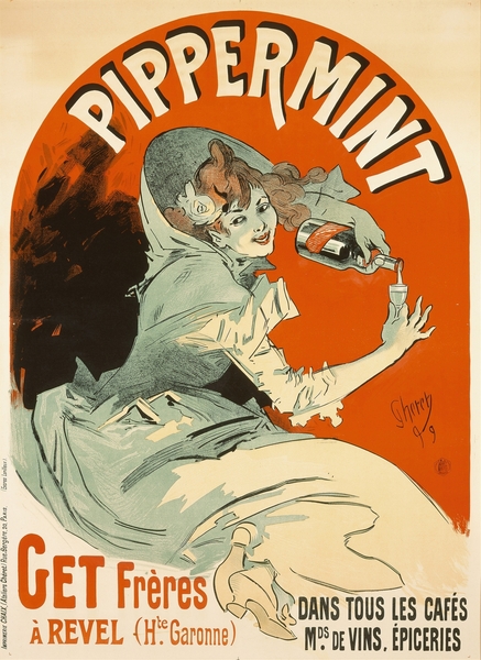 Pipperment 1899 Poster by Jules Chéret Print