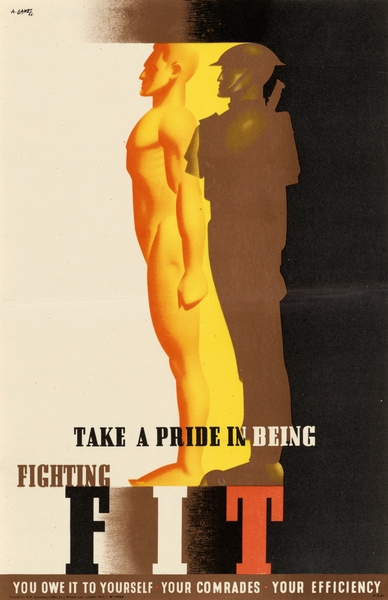 Take a Pride in Being Fighting Fit Print