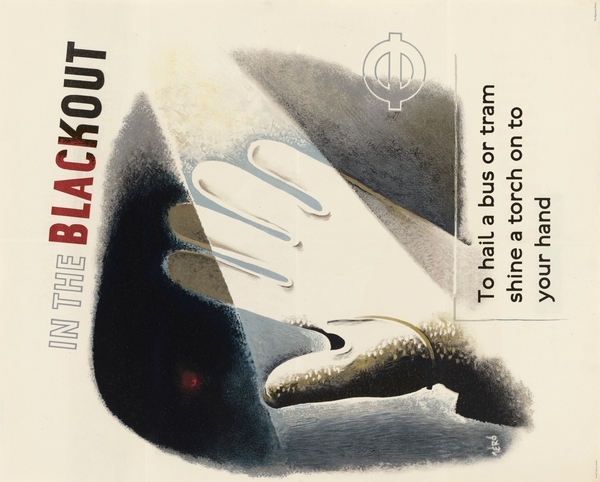 In the Blackout – Top Hail a Bus or Tram Shine a Torch on to Your Hand Print