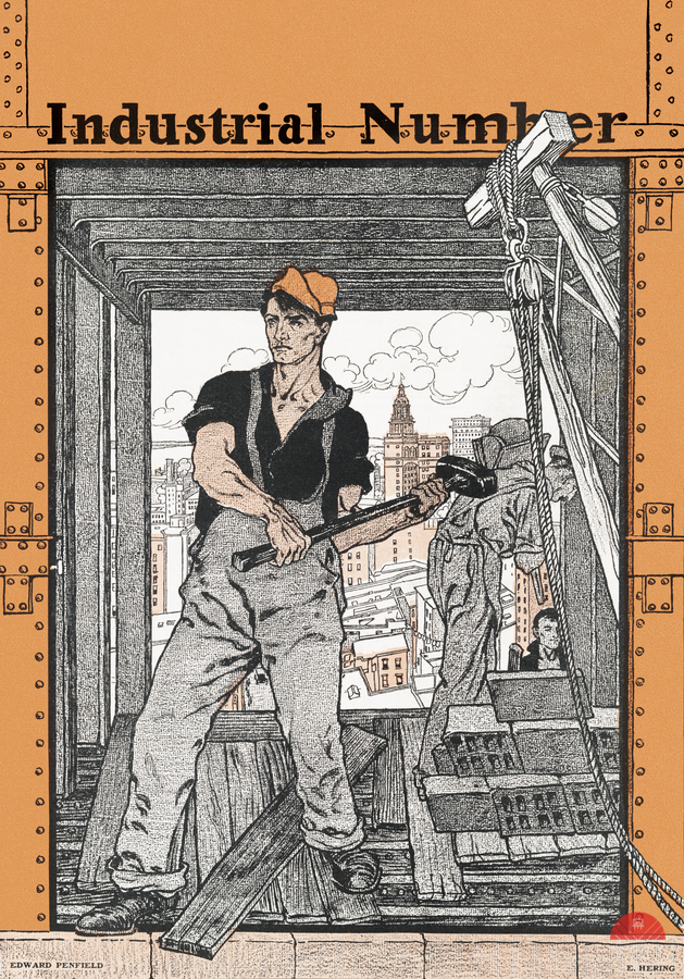 Industrial Number 1901 by Edward Penfield  Print