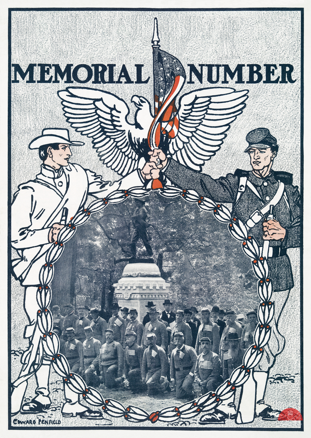 Memorial Number ca. 1890-1907 by Edward Penfield  Print
