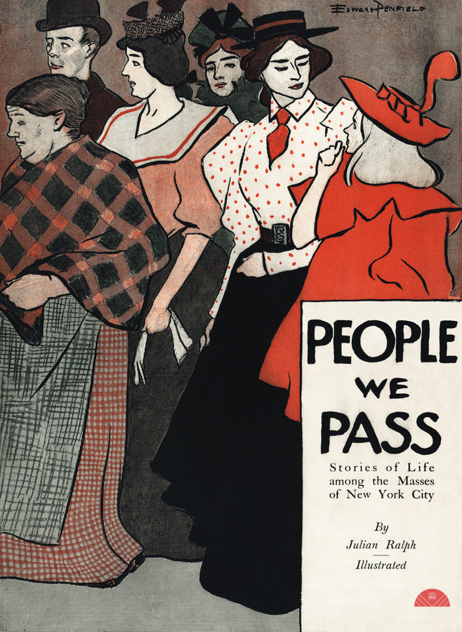 People we pass 1896 by Edward Penfield  Print
