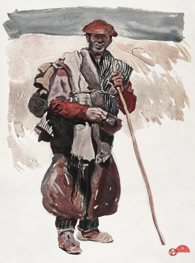 A Spanish tramp 1911 by Edward Penfield  Print
