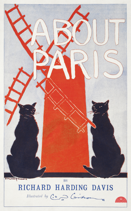 About Paris 1895 by Edward Penfield  Print