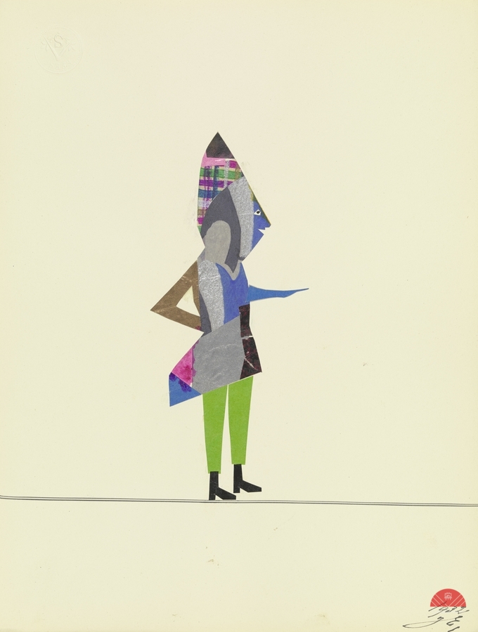 Untitled 1932  My Pictures Become Wilder and Wilder By John Elsas  Print