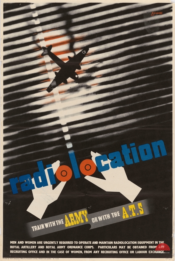 Radiolocation – Train with the Army or with the A.T.S.  Print