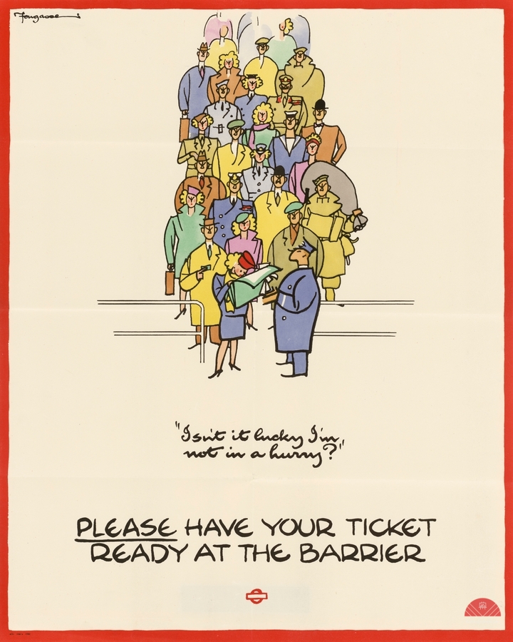 Please Have Your Ticket Ready at the Barrier  Print