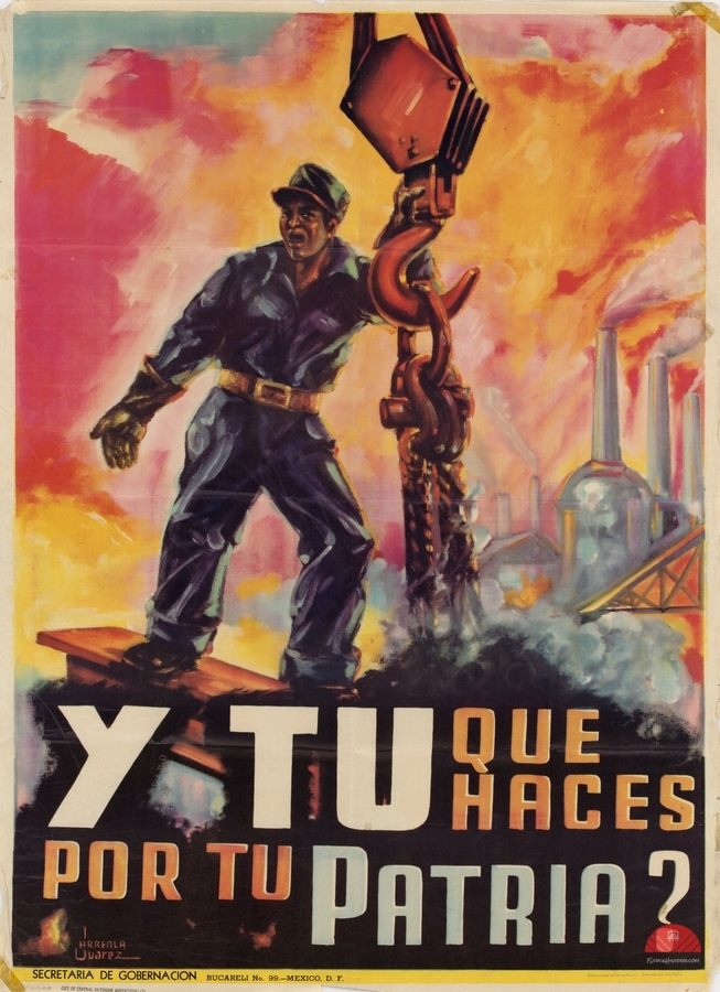 Y Tu Que Haces por Tu Patria  Print