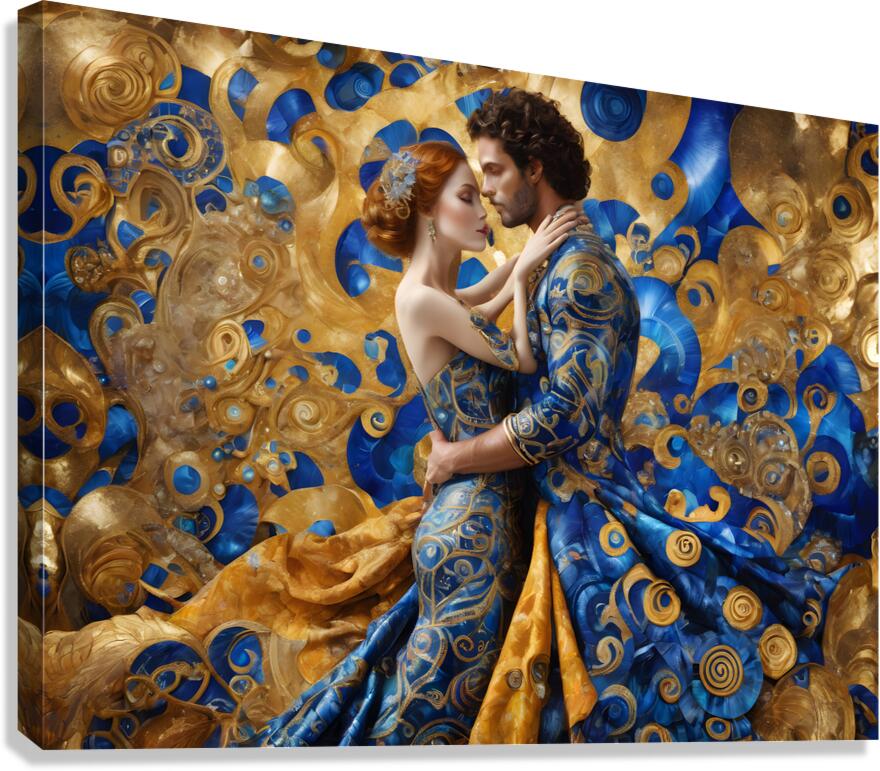 Embrace By ISHISH Canvas Print