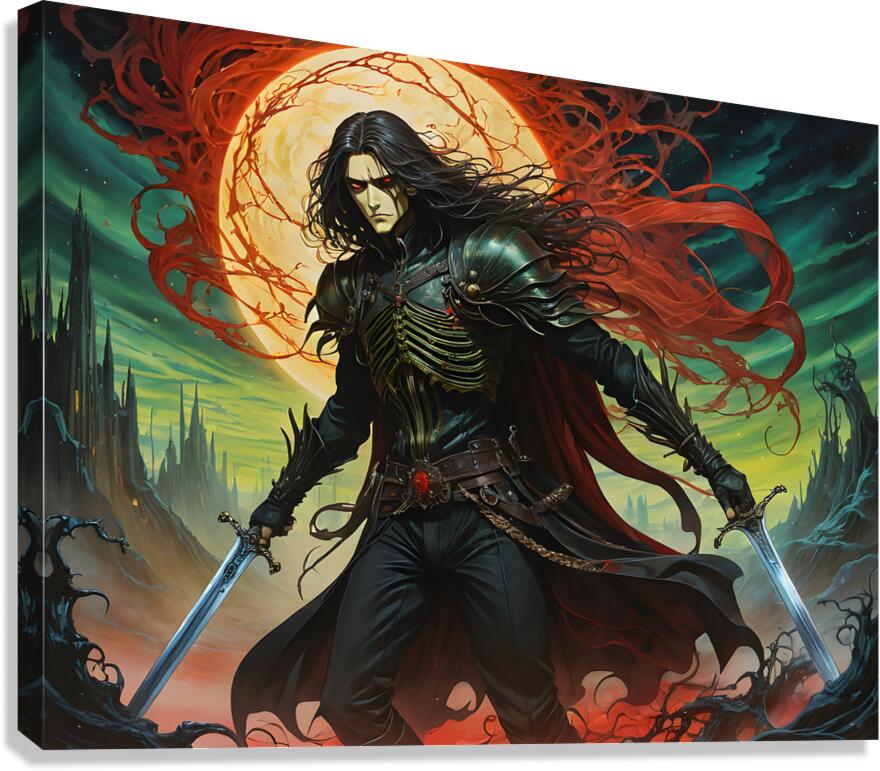 Death Ripper Of Dreams By ISHHISH Canvas Print