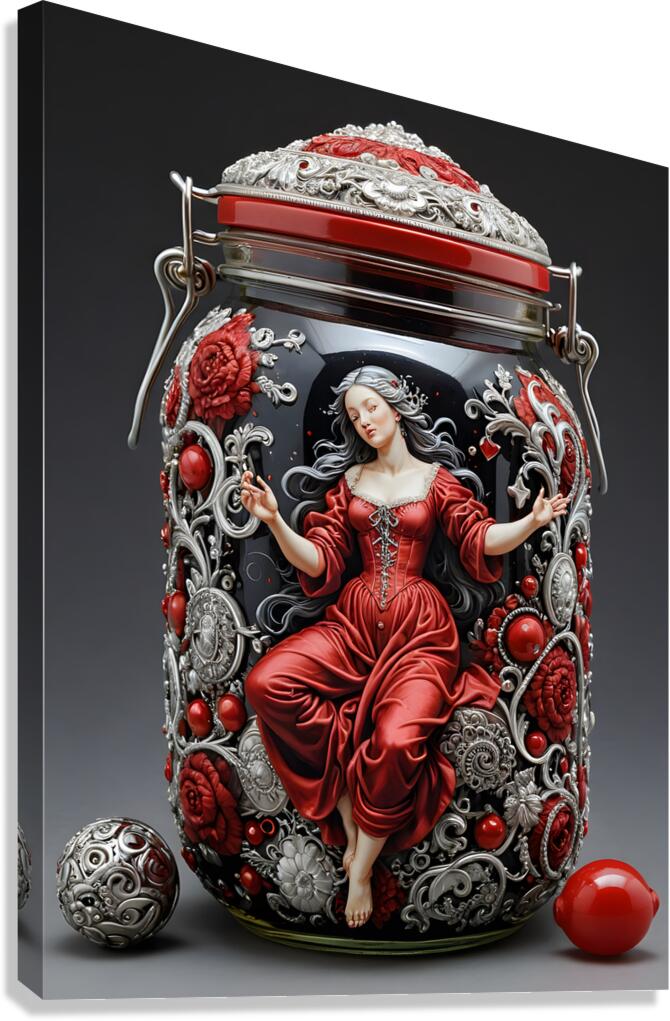 Storing Your Dreams By ISHISH Canvas Print