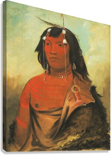 Bi-Éets-Ee-Cure Very Sweet Man 1832 Canvas Print