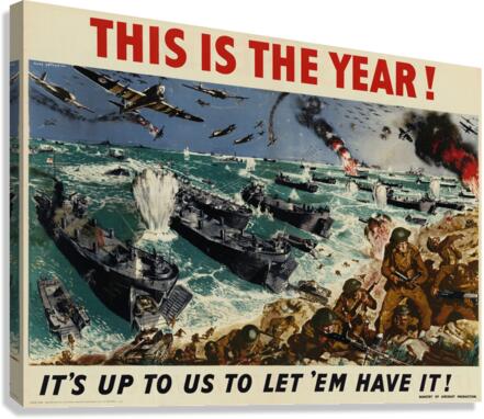 This is the Year! Canvas Print