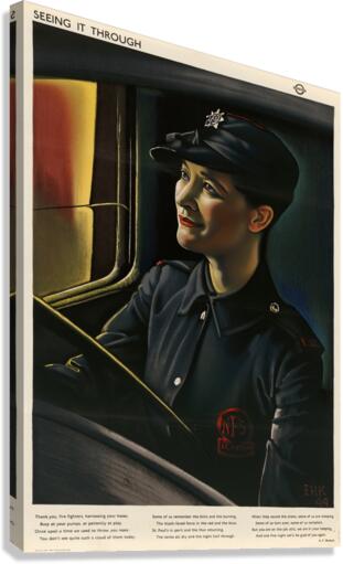 Seeing it Through Canvas Print