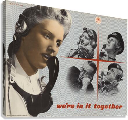 We’re in it Together Canvas Print