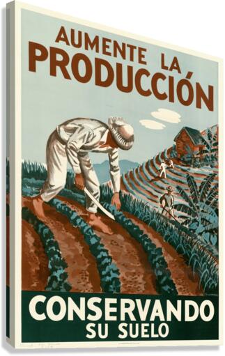 Aumente la Producción Canvas Print