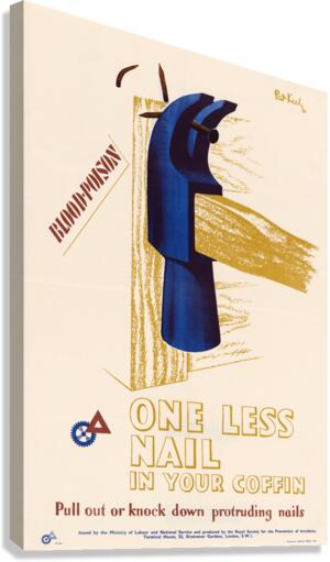 Blood Poison – One Less Nail in Your Coffin  Canvas Print