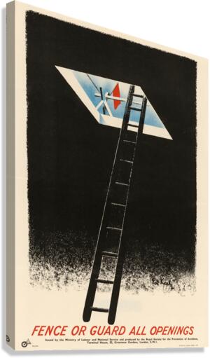 Fence or Guard All Openings Canvas Print