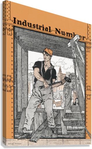 Industrial Number 1901 by Edward Penfield Canvas Print