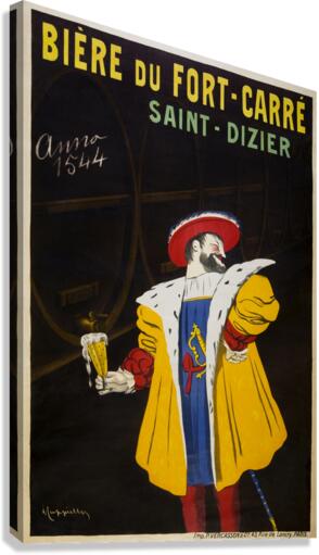 Beer from Fort-Carre Saint-Dizier 1912 by Leonetto Cappiello Canvas Print