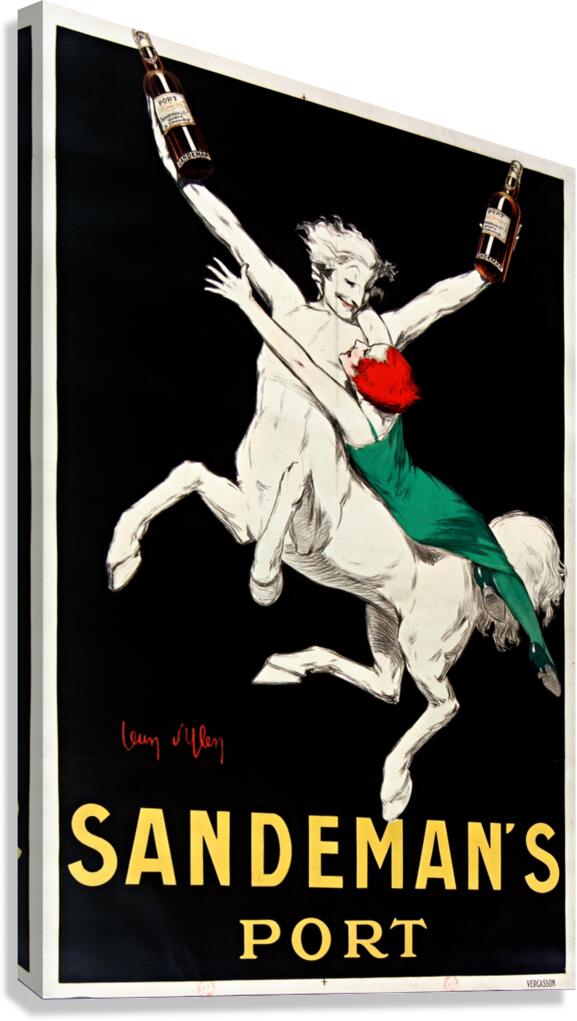 Sandeman’s Port 1930 by Jean dYlen Poster Canvas Print