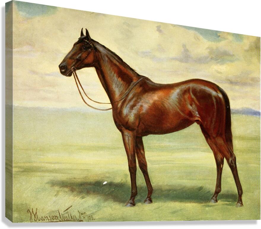 Minoru John Hanson Walker Jr. English 1844-1933 Canvas Print