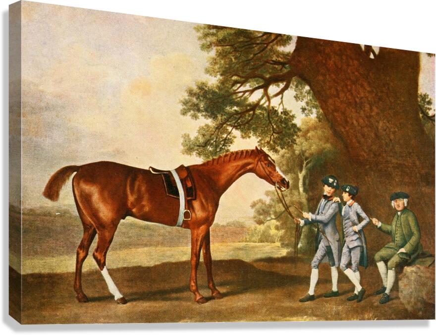 Eclipse George Stubbs English 1724-1806 Canvas Print