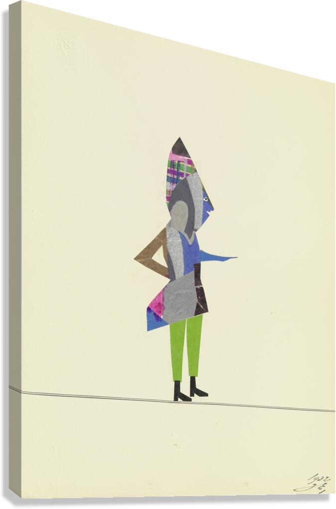 Untitled 1932  My Pictures Become Wilder and Wilder By John Elsas Canvas Print