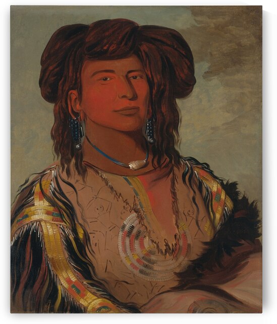 Ha-wón-je-tah One Horn Head Chief of the Miniconjou Tribe by IStockHistory com