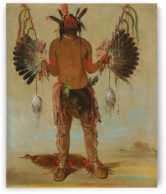 Mah-Tó-He-Ha Old Bear a Medicine Man 1832 by IStockHistory com