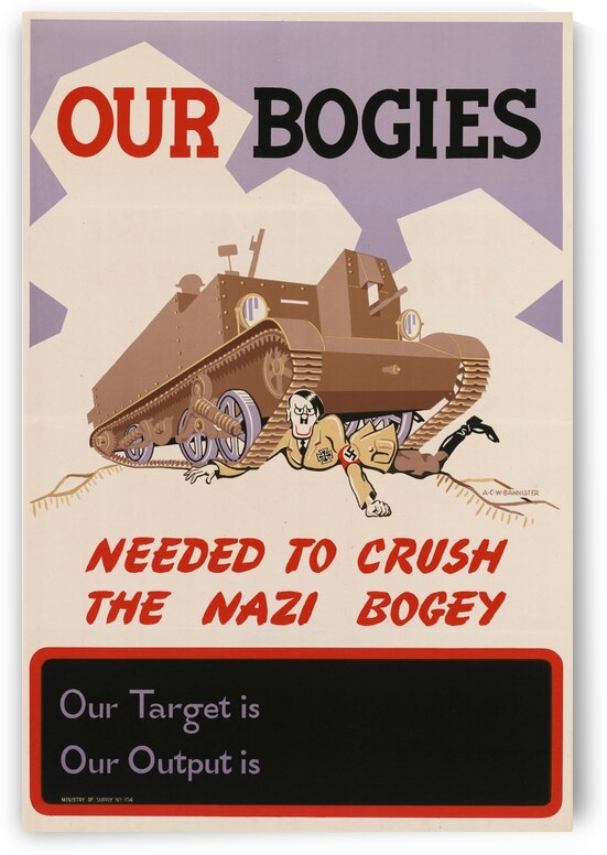 Our Bogies Needed to Crush the Nazi Bogey by IStockHistory com