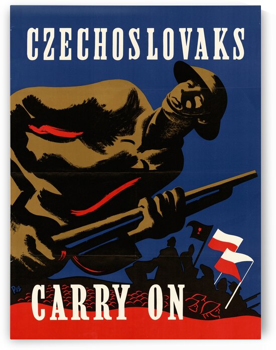 Czechoslovaks Carry On by IStockHistory com