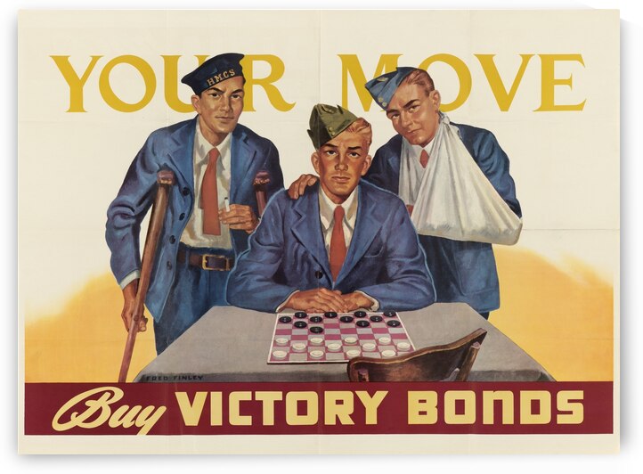 Your Move Buy Victory Bonds by IStockHistory com