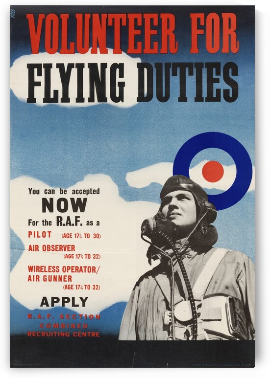 Volunteer for Flying Duties by IStockHistory com
