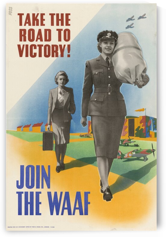 Take the Road to Victory! Join the WAAF by IStockHistory com