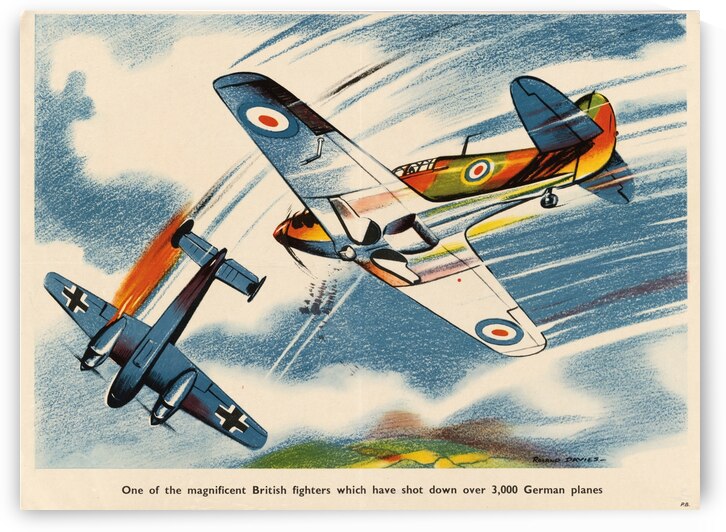 One of the Magnificent British Fighters… by IStockHistory com