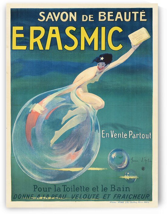 Erasmic 1912 by Jean dYlen Poster by IStockHistory com
